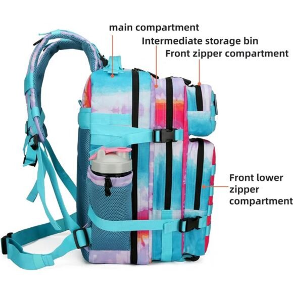 45L Tactical Assault Backpack 3 day assault pack with Molle Waterproof backpack - Picture 4 of 6